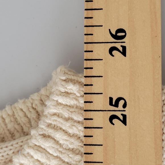 BDG Urban Outfitters Cream Sweater V Neck Oversized Vest Men Size M/L - Picture 4 of 9